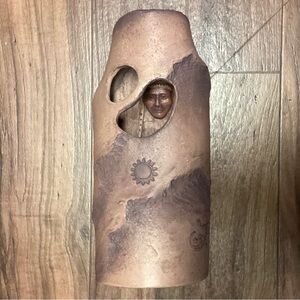 JH Boone Limited Edition Art Sculpture 1999 Candle Holder Signed 12.5"H